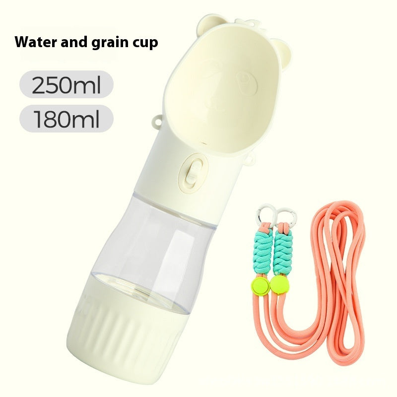 2-in-1 Portable Dog Water Bottle & Food Container – Leak-Proof Pet Feeder for Dogs & Cats - Dazzling Beauty Solution