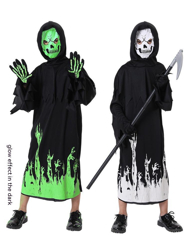 Halloween Death Costume Luminous - Dazzling Beauty Solution