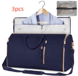 Women’s Large Capacity Travel Duffle Bag – Waterproof Foldable Suit Tote - Dazzling Beauty Solution