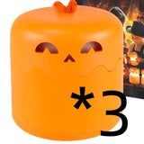 Halloween Pumpkin Foldable Night Lamp – Portable Small LED Light - Dazzling Beauty Solution