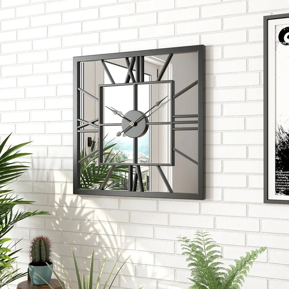 Fashion Simple Iron Art Wall Clock - Dazzling Beauty Solution
