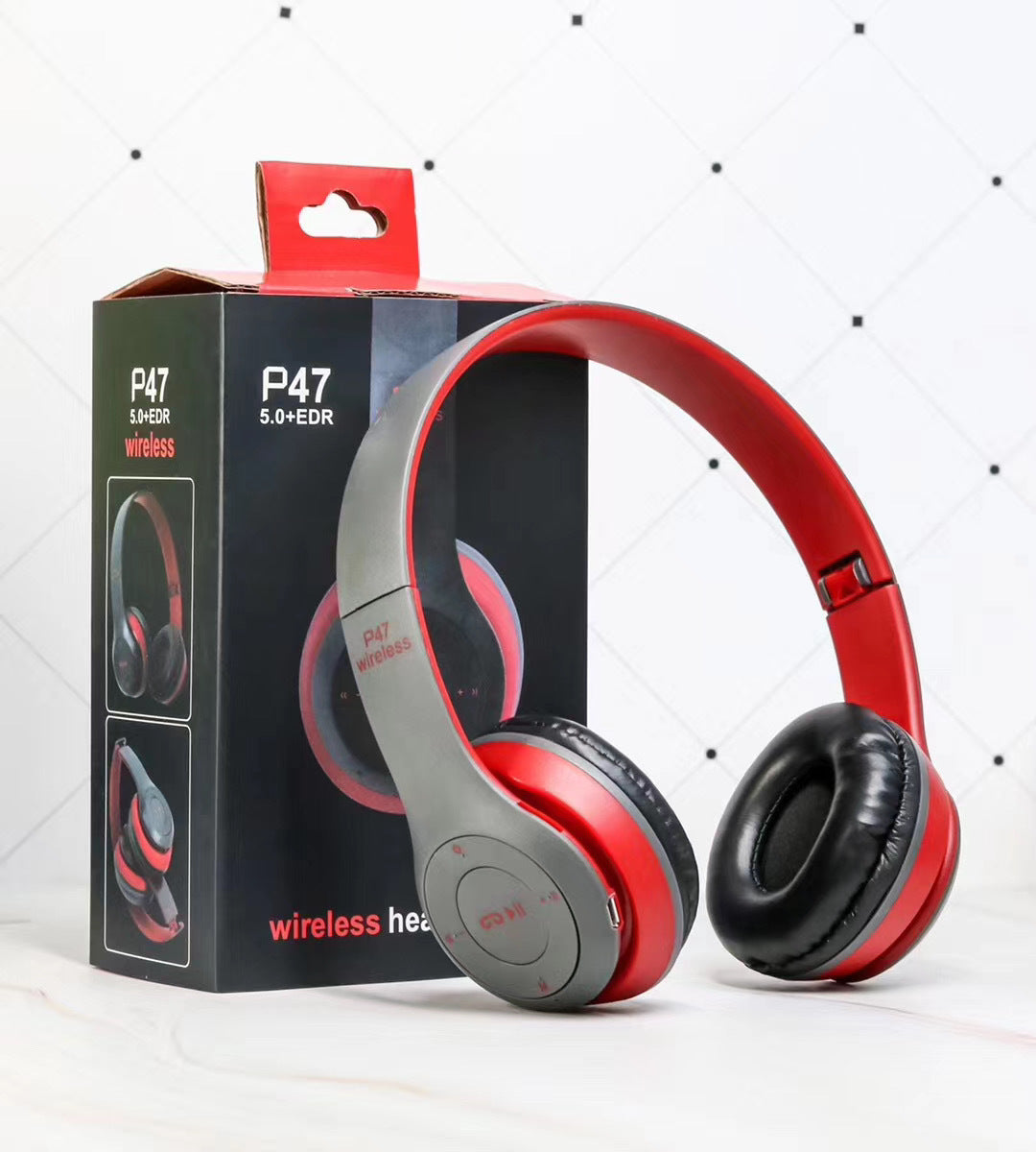 Wireless Bluetooth 5.0 Foldable Stereo Headphones with Mic – Kids & Girls Gift, TV & Gaming Compatible - Dazzling Beauty Solution