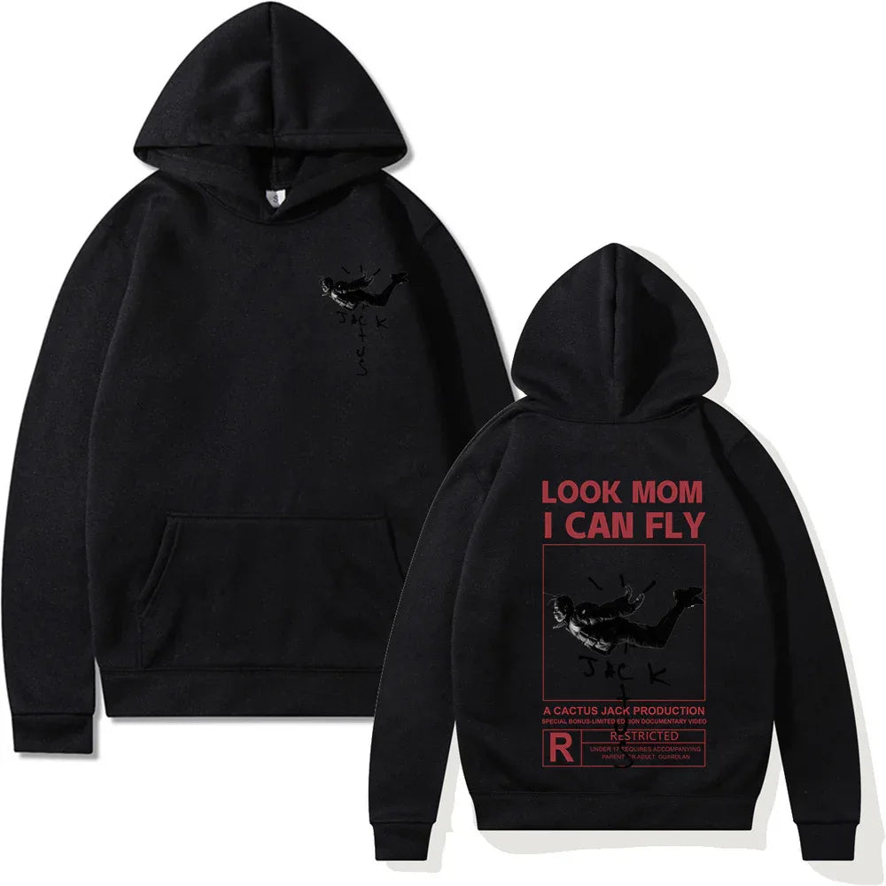 Men’s High Street Loose Print Sweatshirt - Dazzling Beauty Solution