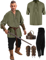 Halloween Men's Renaissance Costume - Dazzling Beauty Solution