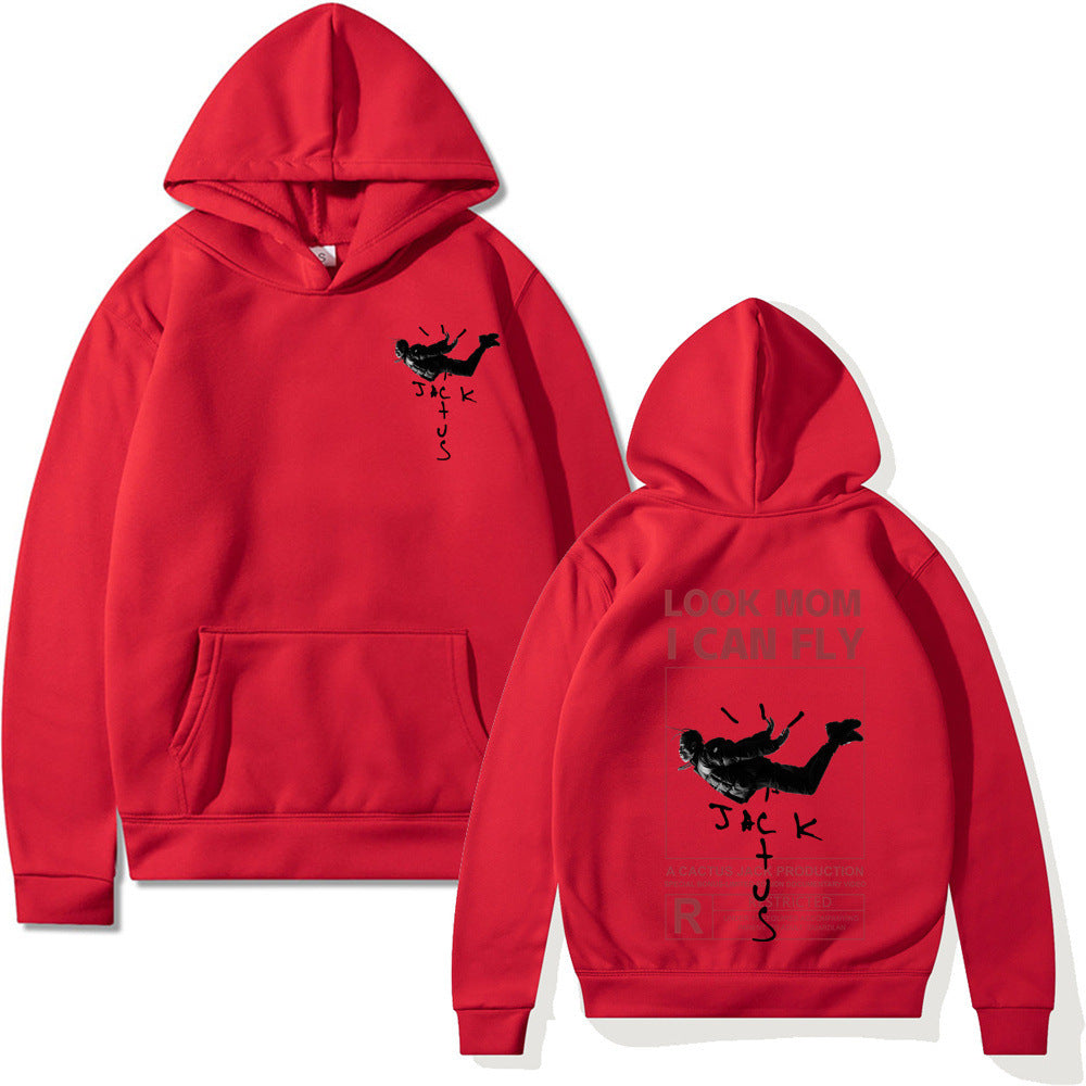 Men’s High Street Loose Print Sweatshirt - Dazzling Beauty Solution