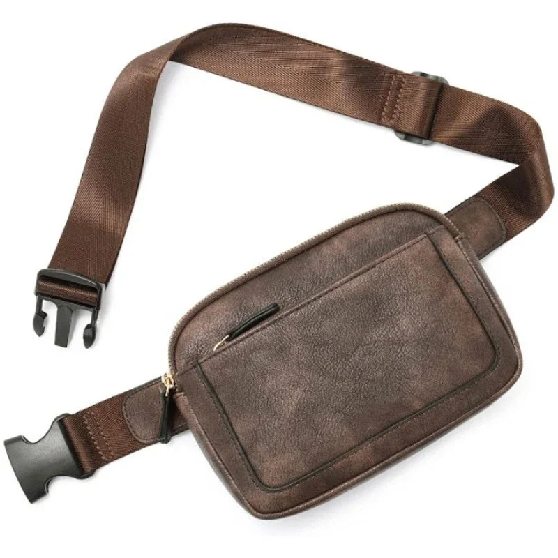 Fashion Chest Bag Artificial Leather Women's Pocket Bags - Dazzling Beauty Solution