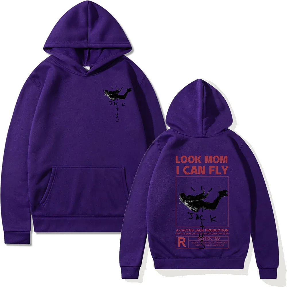 Men’s High Street Loose Print Sweatshirt - Dazzling Beauty Solution