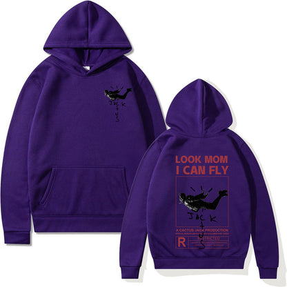 Men’s High Street Loose Print Sweatshirt - Dazzling Beauty Solution