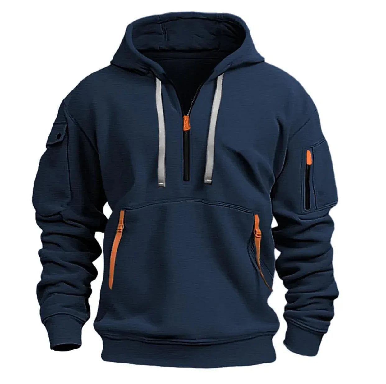 Unisex Dropped Shoulder Hooded Sweatshirt – Plus Size Loose Fit Pullover - Dazzling Beauty Solution