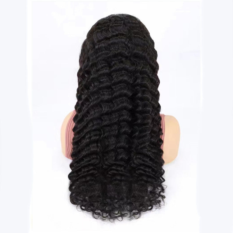13x4 Hand-Tied Human Hair Lace Wig – Natural Look & Dyeable - Dazzling Beauty Solution
