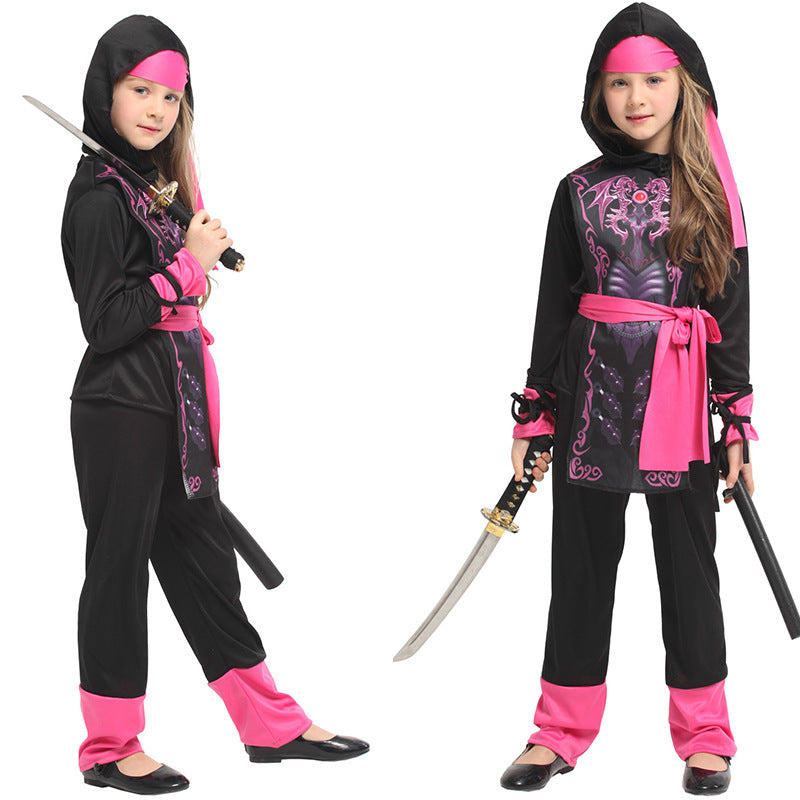 Halloween Cosplay Costume Children's Samurai Costume - Dazzling Beauty Solution