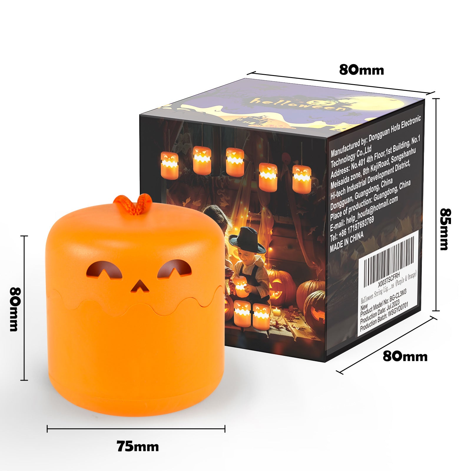Halloween Pumpkin Foldable Night Lamp – Portable Small LED Light - Dazzling Beauty Solution