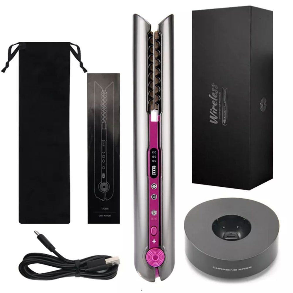 Hair Straighteners Straightening Irons Fast Warmup Thermal Performance Professional Tourmaline Ceramic Heating Plate Hair Straightener 230412