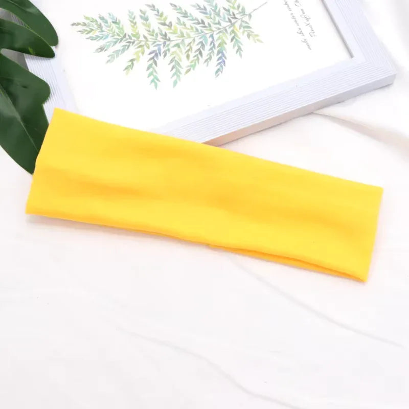 Elastic Cotton Stretch Headband for Women & Men - Dazzling Beauty Solution