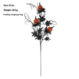 Halloween Decorations Black Horror Pumpkin Twig Cutting Bouquet - Dazzling Beauty Solution