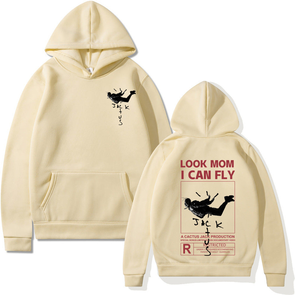 Men’s High Street Loose Print Sweatshirt - Dazzling Beauty Solution