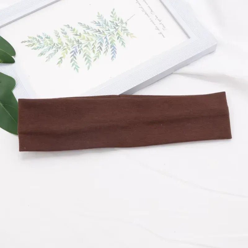 Elastic Cotton Stretch Headband for Women & Men - Dazzling Beauty Solution