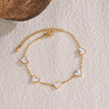 Ins Love Bracelet Stainless Steel Dripping Heart Bracelet Fashion Valentine's Day Jewelry Gift - Dazzling Beauty Solution