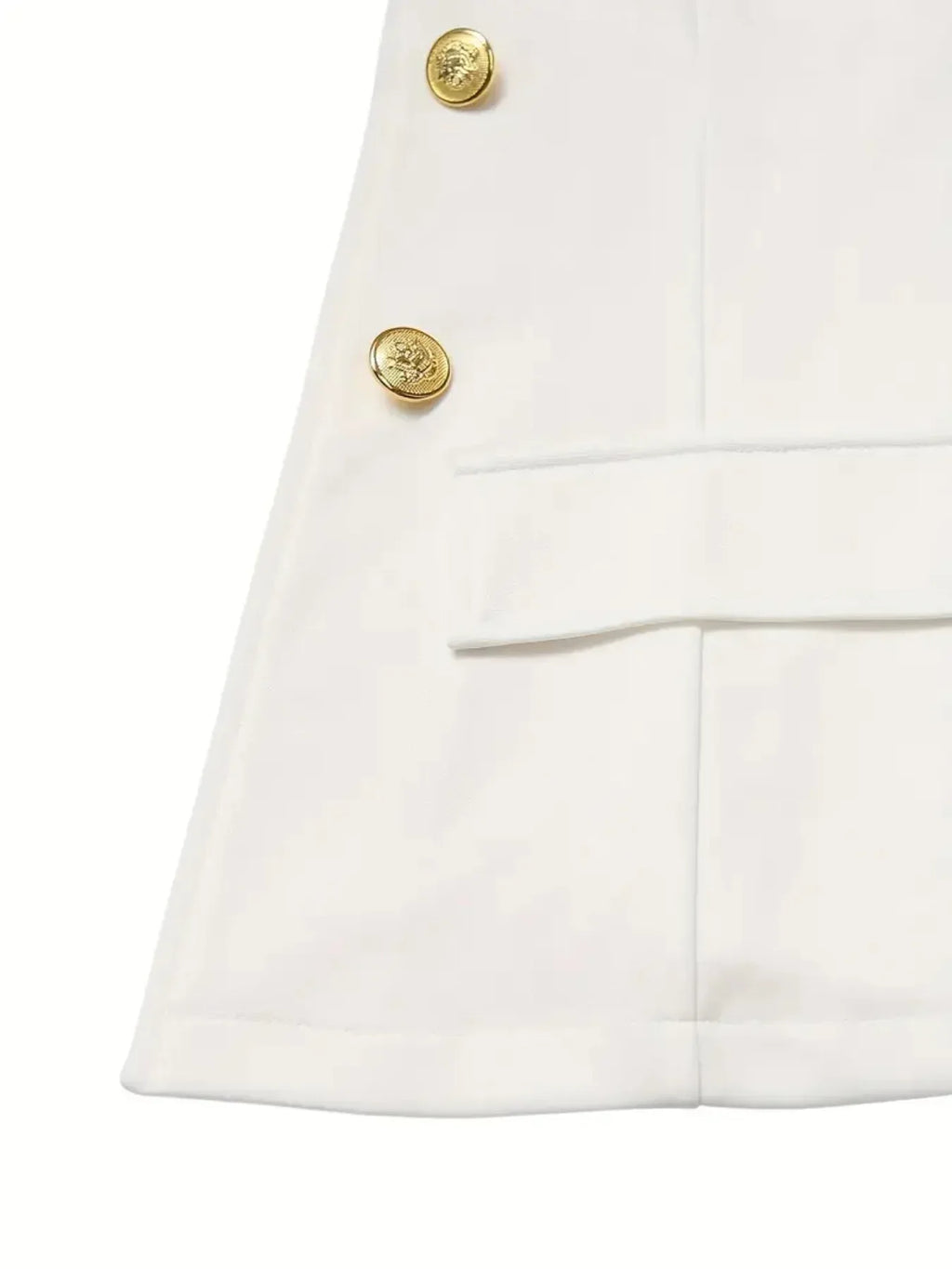 All Season Professional Women's Suit Set, Double Breasted Buttons, Gold Buttons, Essential For The Office, Women's Clothing For Autumn And Winter Seasons - Dazzling Beauty Solution