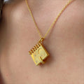Openable Love Book-shaped Necklace With Stars Moon And Letters Engraved Fashion Personality Pendant Necklace For Valentine's Day Gift - Dazzling Beauty Solution