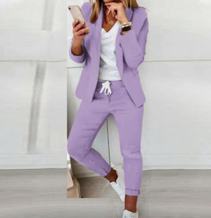 Ladies Fashion OL Suit Trousers Suit - Dazzling Beauty Solution