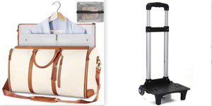 Women’s Large Capacity Travel Duffle Bag – Waterproof Foldable Suit Tote - Dazzling Beauty Solution