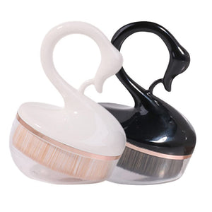 New Foundation Makeup Brush Portable No Powder Trace Foundation Brush Beauty Tool Makeup Brush Loose Powder Brush Beauty Products for Powder Single Make-Up Brush (Black)