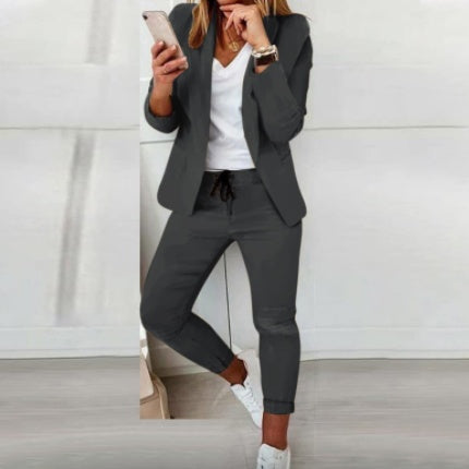 Ladies Fashion OL Suit Trousers Suit - Dazzling Beauty Solution