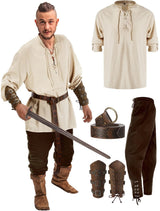 Halloween Men's Renaissance Costume - Dazzling Beauty Solution