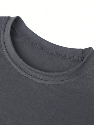 Tween Girl Casual Funny Print Crew Neck Short Sleeve T-Shirt Top, Summer