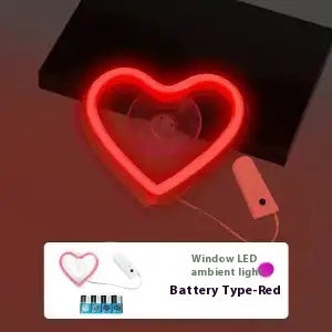 Car Love Light – LED Mood Lamp with Batteries (7 Colors) - Dazzling Beauty Solution