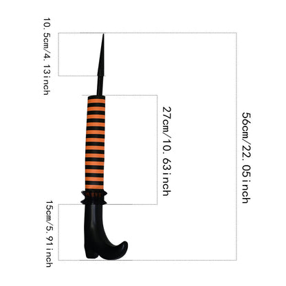 Halloween Decorations Inverted Elf Leg Layout Props - Dazzling Beauty Solution