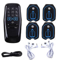 TENS Electric Muscle Stimulator – 6 Modes, 19 Intensity Levels for Pain Relief with Hydrogel Pads & USB Rechargeable - Dazzling Beauty Solution