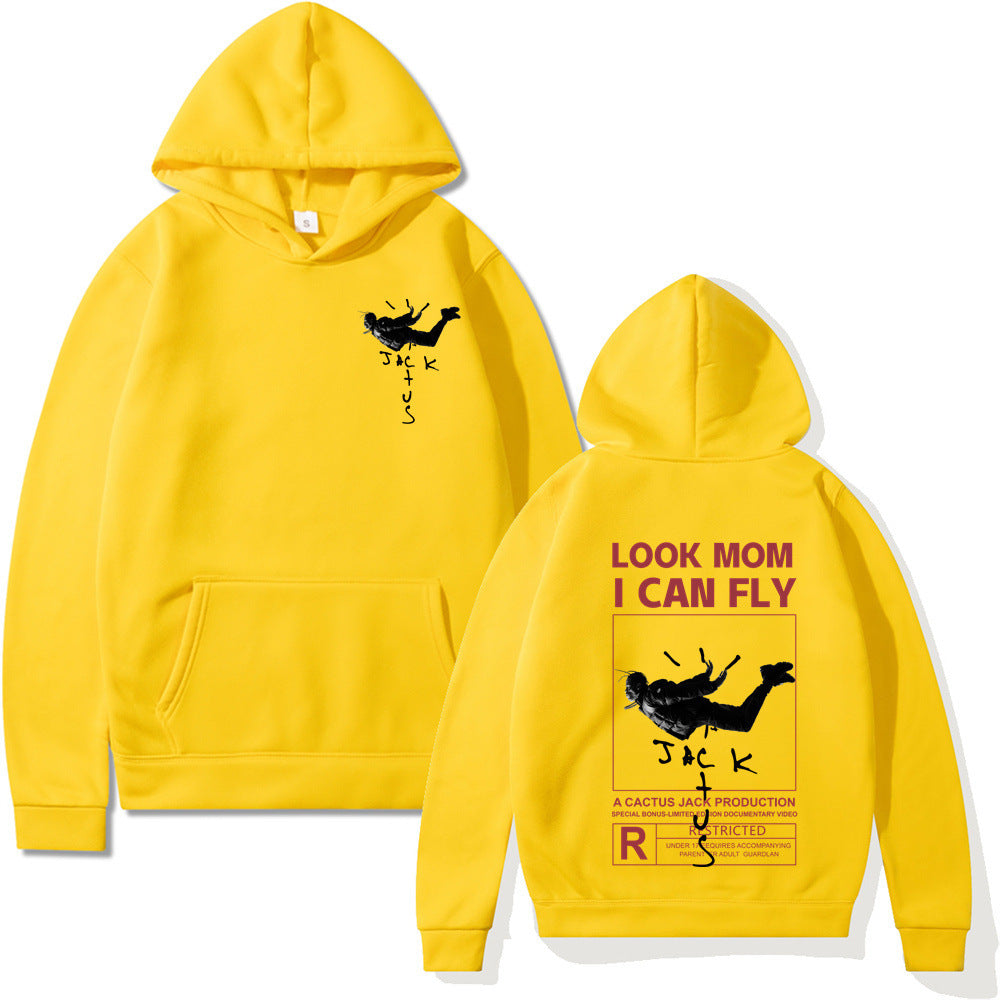 Men’s High Street Loose Print Sweatshirt - Dazzling Beauty Solution