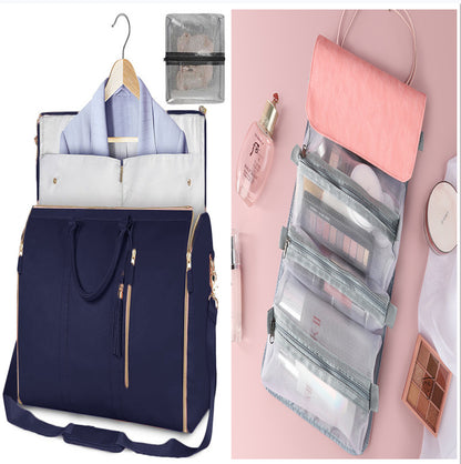 Women’s Large Capacity Travel Duffle Bag – Waterproof Foldable Suit Tote - Dazzling Beauty Solution