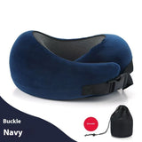 Snail U-Shaped Memory Foam Travel Pillow – 360° Neck Support - Dazzling Beauty Solution