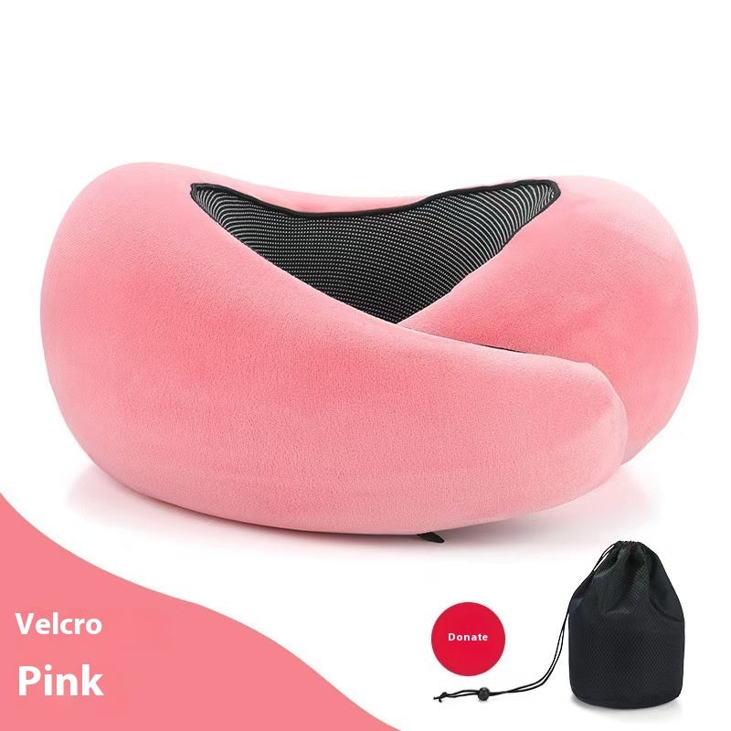 Snail U-Shaped Memory Foam Travel Pillow – 360° Neck Support - Dazzling Beauty Solution