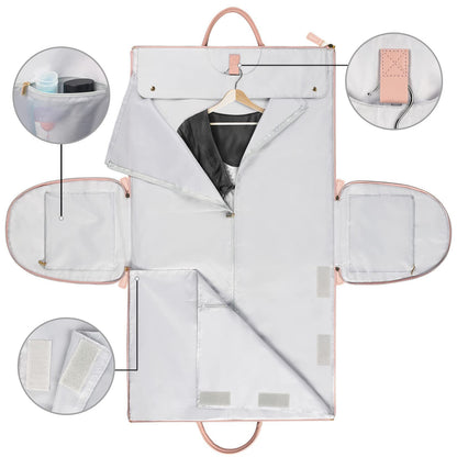 Women’s Large Capacity Travel Duffle Bag – Waterproof Foldable Suit Tote - Dazzling Beauty Solution