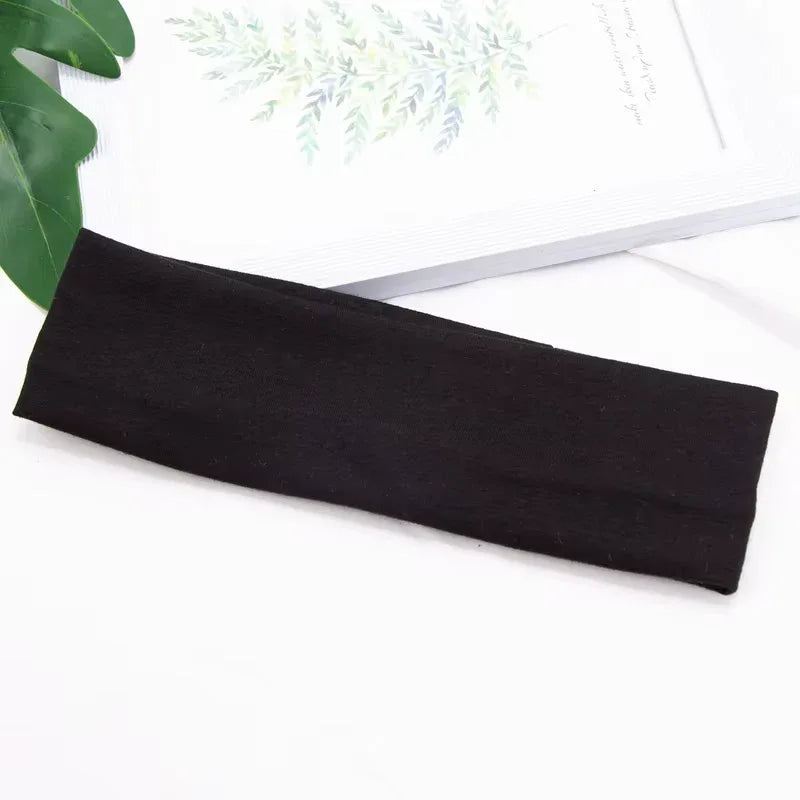 Elastic Cotton Stretch Headband for Women & Men - Dazzling Beauty Solution