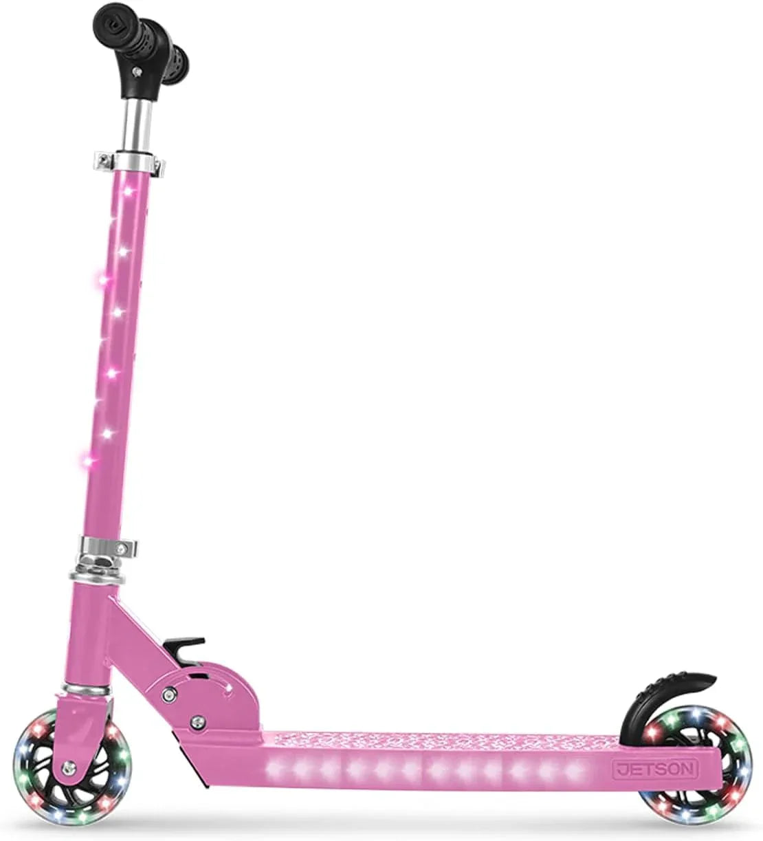 Foldable 3-Wheel Glitter Kick Scooter for Kids (Ages 2–10) - Dazzling Beauty Solution