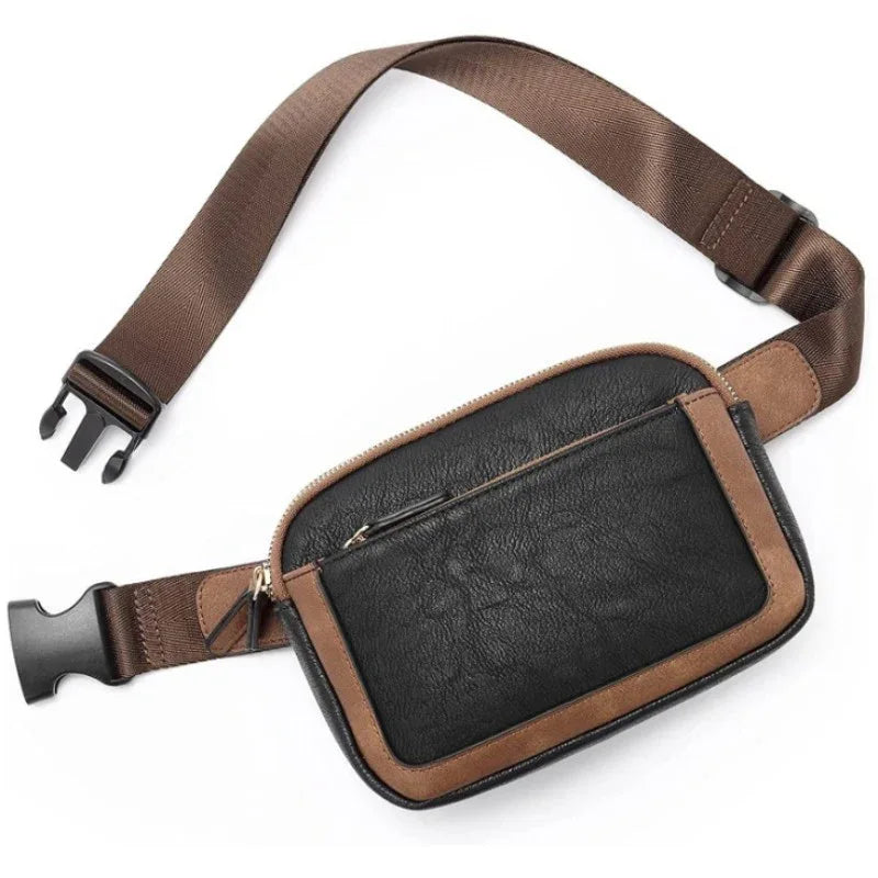 Fashion Chest Bag Artificial Leather Women's Pocket Bags - Dazzling Beauty Solution