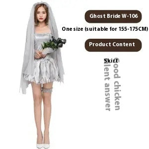 Halloween Costume – Polyester Party Outfit (One Size & XL) - Dazzling Beauty Solution