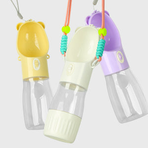 2-in-1 Portable Dog Water Bottle & Food Container – Leak-Proof Pet Feeder for Dogs & Cats - Dazzling Beauty Solution