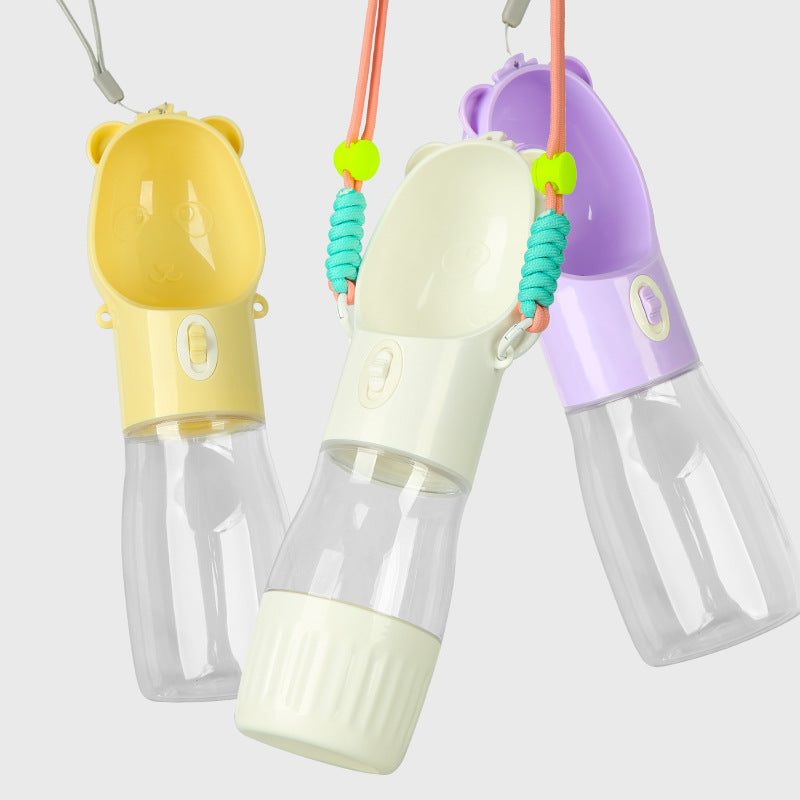 2-in-1 Portable Dog Water Bottle & Food Container – Leak-Proof Pet Feeder for Dogs & Cats - Dazzling Beauty Solution