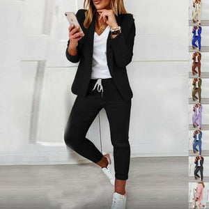 Ladies Fashion OL Suit Trousers Suit - Dazzling Beauty Solution