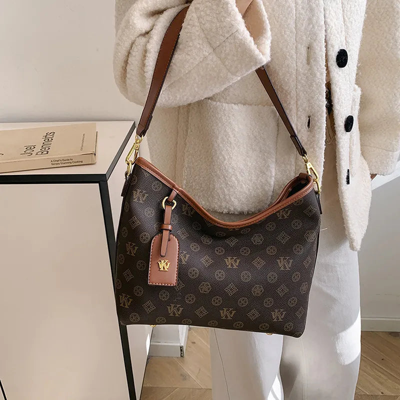 Free Shipping Single Shoulder Underarm Bag Large Capacity Tote Bag Women'S New Temperament Single Shoulder Commuter Bag Crossbody Bag