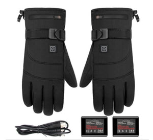 Winter Electric Heated Gloves Motorcycle Touch Screen Gloves - Dazzling Beauty Solution