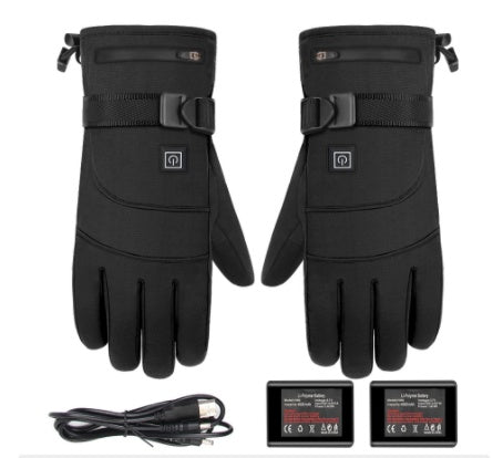 Winter Electric Heated Gloves Motorcycle Touch Screen Gloves - Dazzling Beauty Solution