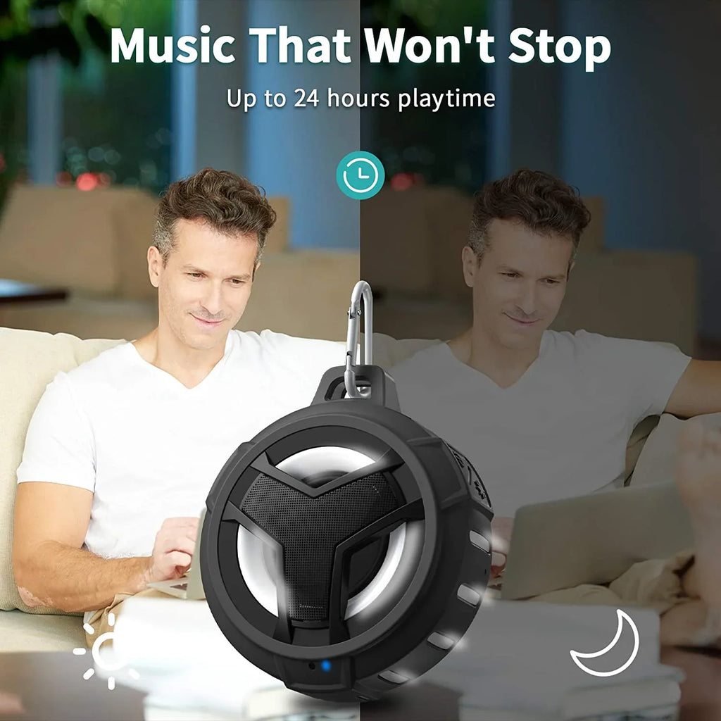 C6 Portable Wireless Bluetooth Speaker Waterproof Suction Cup Outdoor Sport Sound Box Mini Subwoofer Audio TF Mobile Loudspeaker - Dazzling Beauty Solution