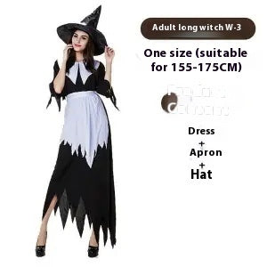 Halloween Costume – Polyester Party Outfit (One Size & XL) - Dazzling Beauty Solution